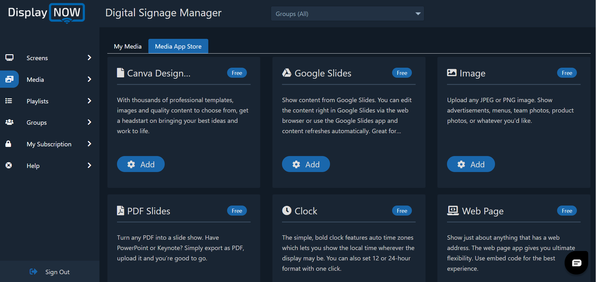 Get Started with Display NOW